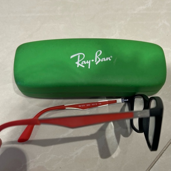 Children Ray Ban eyeglasses, black frame and metal frame, need to change lenses - Picture 4 of 4